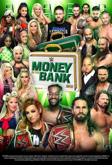 WWE Money in the Bank 2019 .